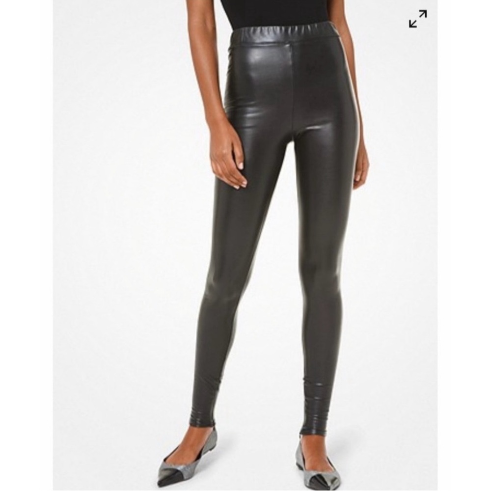 Michael Kors Faux Fur Leggings
